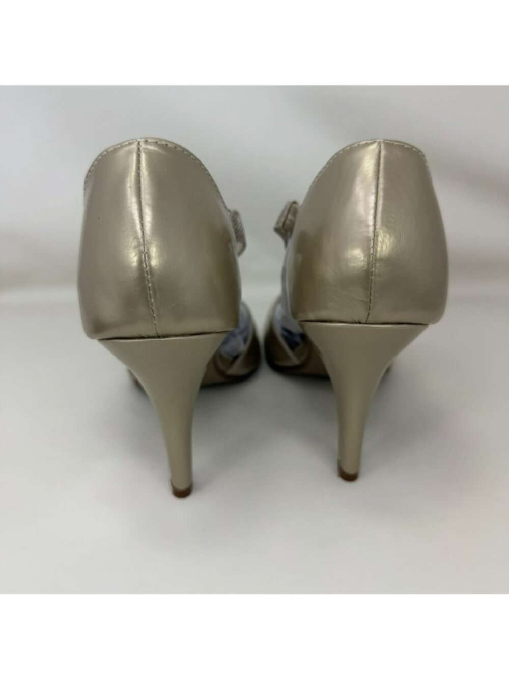 Touch Ups Benjamin Walk Adeline Dress Heels Champagne Women's Size 10 M - Picture 4 of 7